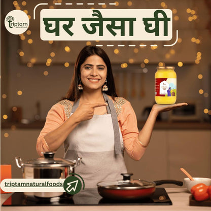 A2 Desi Cow Bilona Ghee 1,000 ML