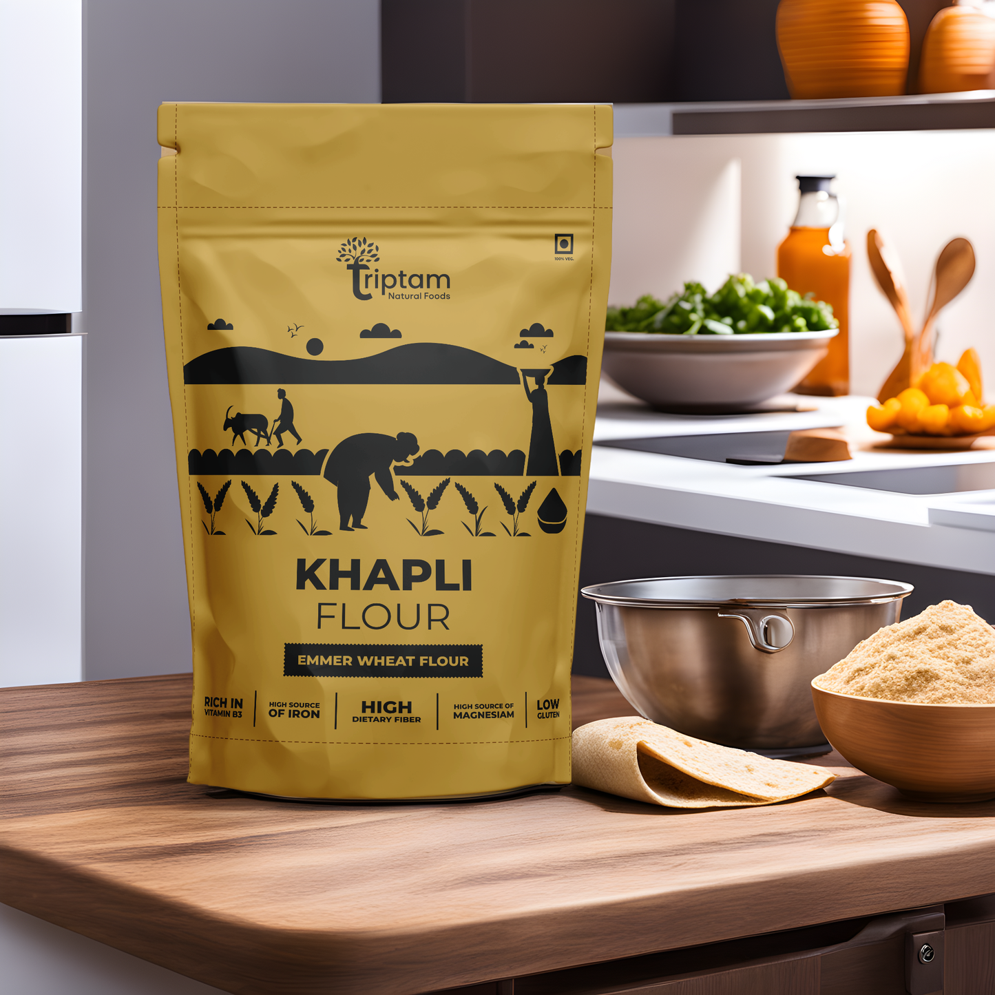 Khapli Flour